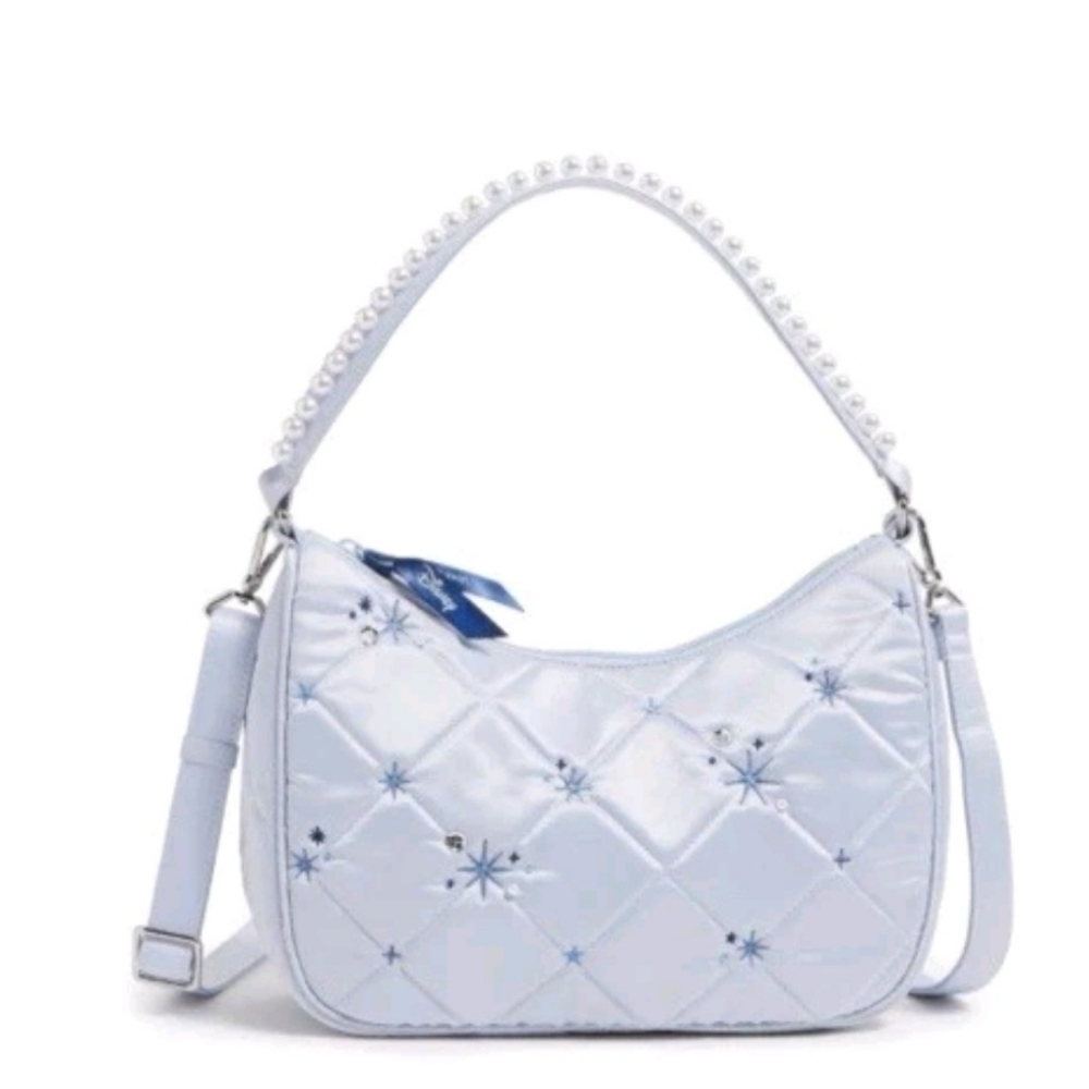 Vera Bradley Frannie Crossbody Bag & Wallet CINDERELLA PAISLEY ON MORNING GLORY - Picture 7 of 14